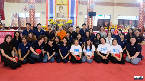 ครอบครัวธรรมนิติ จัดโครงการ CSR ร่วมกันทำนุบำรุงศาสนา