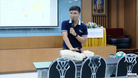 ธรรมนิติจัดอบรม การทำ CPR การช่วยชีวิตเบื้องต้น