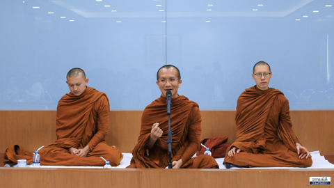 ธรรมนิติ จัดกิจกรรมฟังพระธรรมเทศนา “ธรรม ใน งาน” โดย ดร.พระมหาอนุชน สาสนกิตฺติ นาคหลวงสายเปรียญธรรม 9 ประโยค