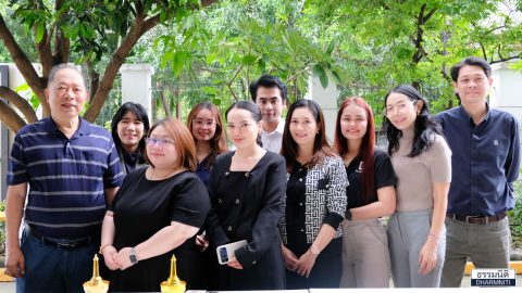 บริษัท ตรวจสอบภายในธรรมนิติ จำกัด ถวายภัตตาหารเช้า พร้อมชวนชาวธรรมนิติ ตักบาตรข้าวสารอาหารแห้ง